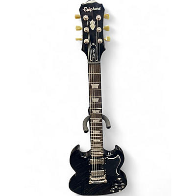 Used Epiphone SG Pro Black Solid Body Electric Guitar