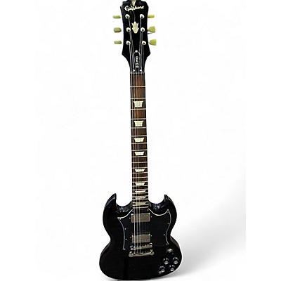 Used Epiphone SG Pro Black Solid Body Electric Guitar