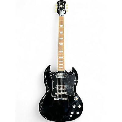 Used Epiphone SG Pro Black Solid Body Electric Guitar