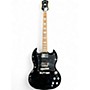 Used Epiphone SG Pro Black Solid Body Electric Guitar Black