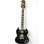 Used Epiphone SG Pro Black Solid Body Electric Guitar Black