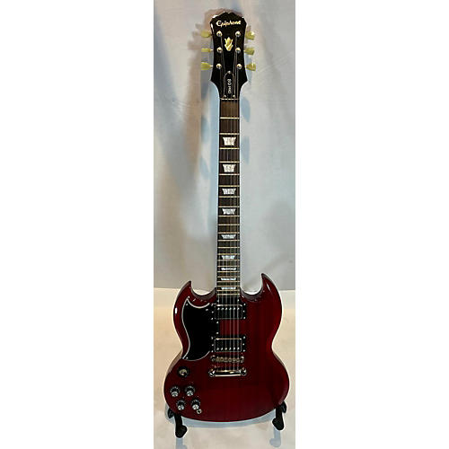 Epiphone Used Epiphone SG Pro Burgundy Solid Body Electric Guitar Burgundy