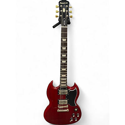 Used Epiphone SG Pro CHERRY Solid Body Electric Guitar