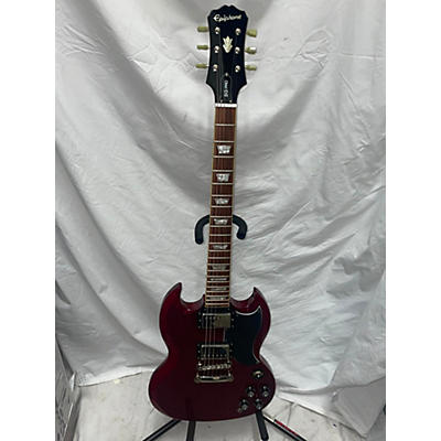 Epiphone Used Epiphone SG Pro Candy Apple Red Solid Body Electric Guitar