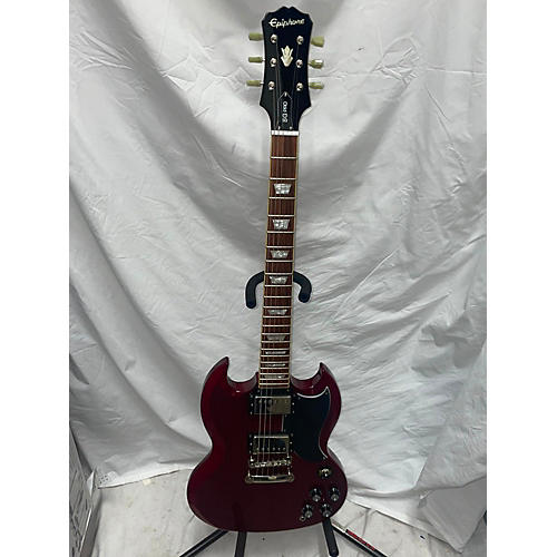 Epiphone Used Epiphone SG Pro Candy Apple Red Solid Body Electric Guitar Candy Apple Red