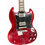 Used Epiphone SG Pro Candy Apple Red Solid Body Electric Guitar Candy Apple Red