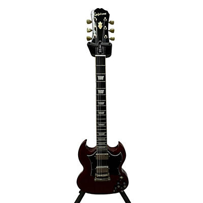 Epiphone Used Epiphone SG Pro Cherry Solid Body Electric Guitar