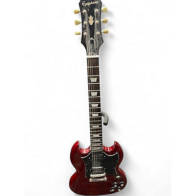 Used Epiphone SG Pro Cherry Solid Body Electric Guitar