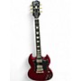 Used Epiphone SG Pro Cherry Solid Body Electric Guitar Cherry