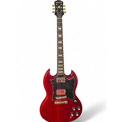 Used Epiphone SG Pro Cherry Solid Body Electric Guitar