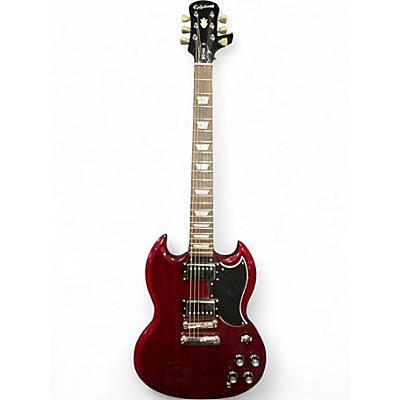 Used Epiphone SG Pro Cherry Solid Body Electric Guitar