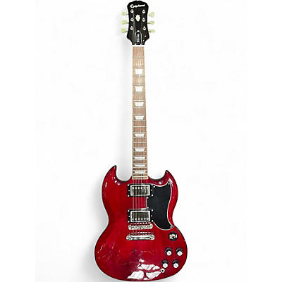 Used Epiphone SG Pro Cherry Solid Body Electric Guitar