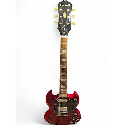 Used Epiphone SG Pro Cherry Solid Body Electric Guitar