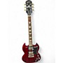 Used Epiphone SG Pro Cherry Solid Body Electric Guitar Cherry