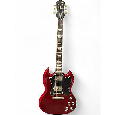 Used Epiphone SG Pro Cherry Solid Body Electric Guitar