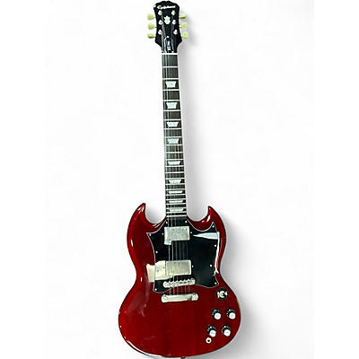 Used Epiphone SG Pro Cherry Solid Body Electric Guitar