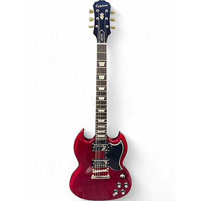 Used Epiphone SG Pro Dark Cherry Burst Solid Body Electric Guitar
