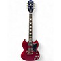 Used Epiphone SG Pro Dark Cherry Burst Solid Body Electric Guitar Dark Cherry Burst
