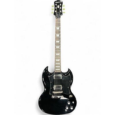 Used Epiphone SG Pro Ebony Solid Body Electric Guitar