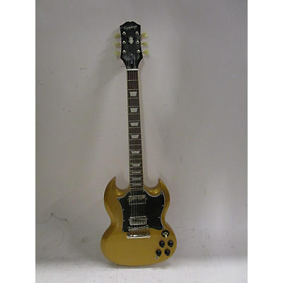 Epiphone Used Epiphone SG Pro Gold Solid Body Electric Guitar