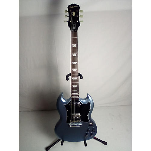 Epiphone Used Epiphone SG Pro Pelham Blue Solid Body Electric Guitar Pelham Blue