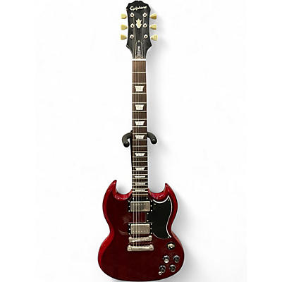 Used Epiphone SG Pro Red Solid Body Electric Guitar