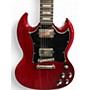 Used Epiphone SG Pro Red Solid Body Electric Guitar Red