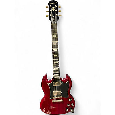 Used Epiphone SG Pro Red Solid Body Electric Guitar