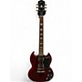 Used Epiphone SG Pro Red Solid Body Electric Guitar Red