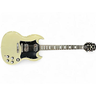 Epiphone Used Epiphone SG Pro WHITE Solid Body Electric Guitar