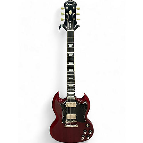 Epiphone Used Epiphone SG Pro Wine Red Solid Body Electric Guitar Wine Red