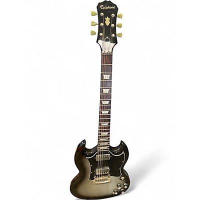 Used Epiphone SG Pro silver burst Solid Body Electric Guitar