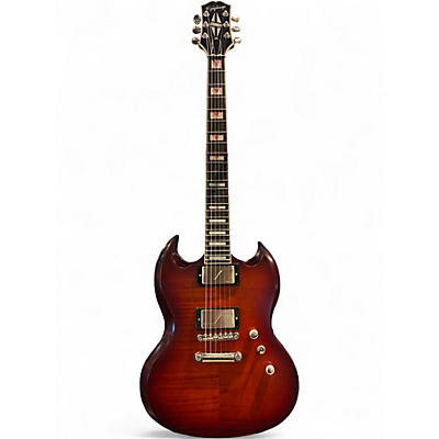 Used Epiphone SG Prophecy Aged Bengal Tiger Burst Solid Body Electric Guitar