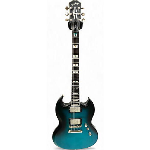 Epiphone Used Epiphone SG Prophecy Blue Burst Solid Body Electric Guitar Blue Burst