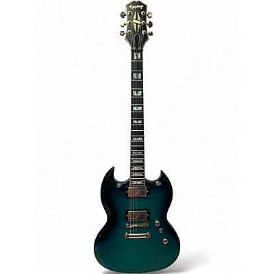 Used Epiphone SG Prophecy Blue Solid Body Electric Guitar