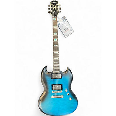 Used Epiphone SG Prophecy Blue Solid Body Electric Guitar
