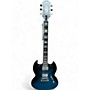 Used Epiphone Used Epiphone SG Prophecy Blue Tiger Aged Solid Body Electric Guitar Blue Tiger Aged