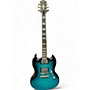 Used Epiphone Used Epiphone SG Prophecy Custom GX BLUE TIGER AGED GLOSS Solid Body Electric Guitar BLUE TIGER AGED GLOSS