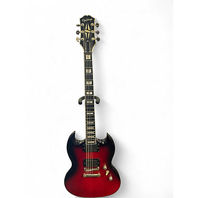 Used Epiphone SG Prophecy Custom GX Bengal Tiger Burst Solid Body Electric Guitar