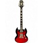 Used Epiphone SG Prophecy Custom GX Red Tiger Solid Body Electric Guitar Red Tiger