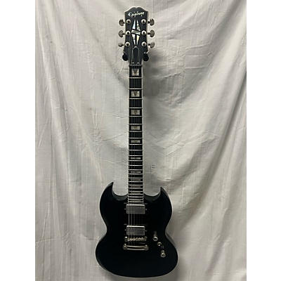 Epiphone Used Epiphone SG Prophecy Flat Black Solid Body Electric Guitar