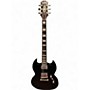 Used Epiphone SG Prophecy Jet Black Solid Body Electric Guitar Jet Black