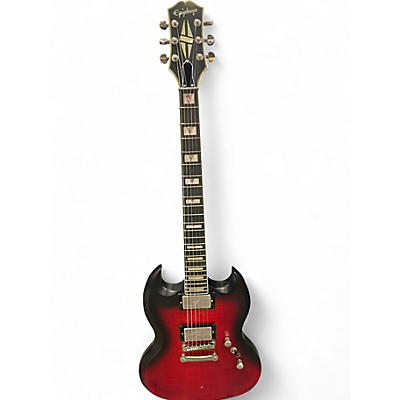 Used Epiphone SG Prophecy Red Solid Body Electric Guitar