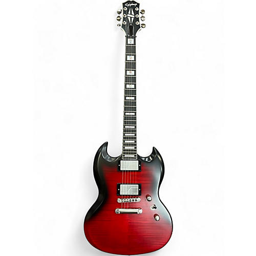 Epiphone Used Epiphone SG Prophecy Red Tiger Aged Gloss Solid Body Electric Guitar Red Tiger Aged Gloss