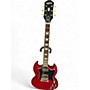 Used Epiphone SG RED Solid Body Electric Guitar RED