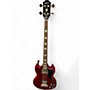 Used Epiphone Used Epiphone SG Red Electric Bass Guitar Red