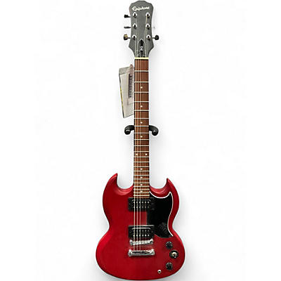 Used Epiphone SG Red Solid Body Electric Guitar