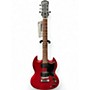 Used Epiphone SG Red Solid Body Electric Guitar Red