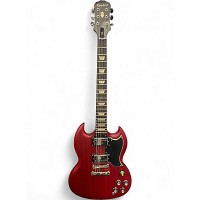 Used Epiphone SG Red Solid Body Electric Guitar
