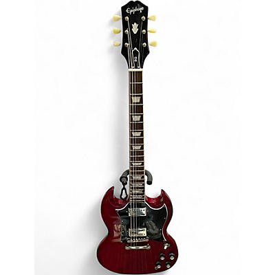 Used Epiphone SG Red Solid Body Electric Guitar